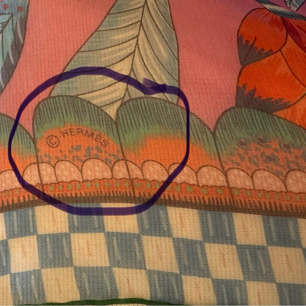 NWT HERMÈS Savana Dance Mousseline 180cm x 63cm, 2018 - Picture 8 of 12